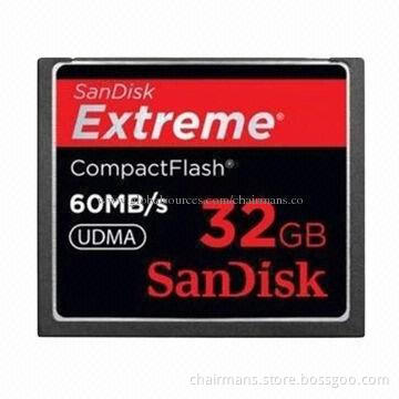 SanDisk Card for Cameras, 1, 2, 4, 8, 16, 32, 64GB Capacity
